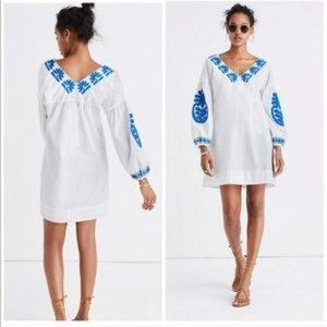 Madewell Embroidered Blanca Dress